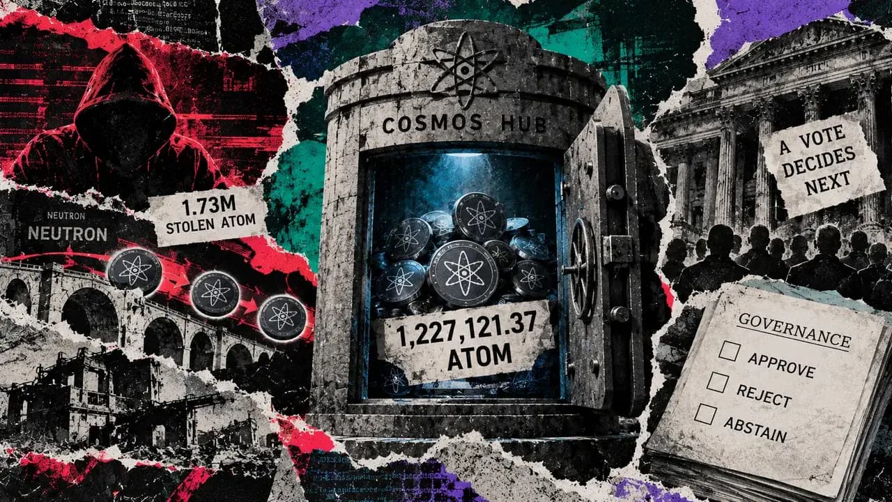 Cosmos Hub Recovers 1.227 Million ATOM from Neutron Attack, Funds Temporarily Held in 4/6 Multi-Signature Address
