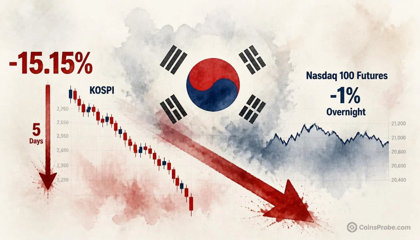 South Korea's KOSPI Index Plunges 4% Intraday, Triggering "Sell-Side Circuit Breaker" for First Time in About Two Months