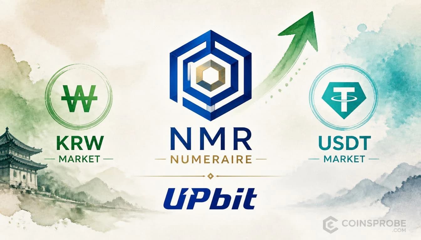 Upbit Launches Numeraire (NMR) Spot Trading