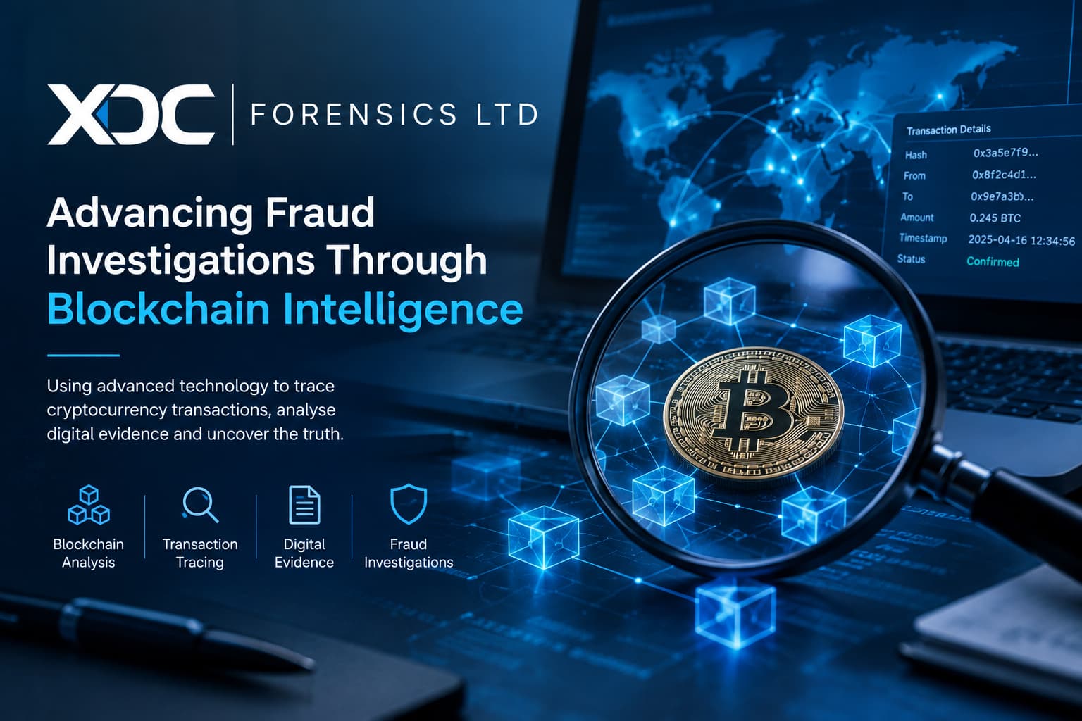FINANCE WIRE: XDC Forensics Ltd: Advancing Fraud Investigations Through Blockchain Intelligence