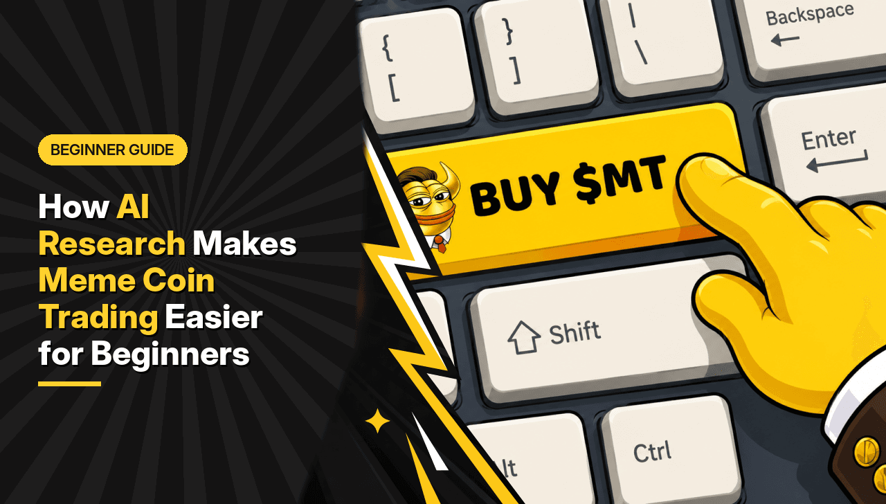 How AI Research Makes Meme Coin Trading Easier for Beginners